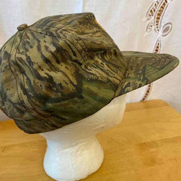 Realtree Green and Brown Camo NI Steel Adjustable Baseball cap - Picture 6 of 8